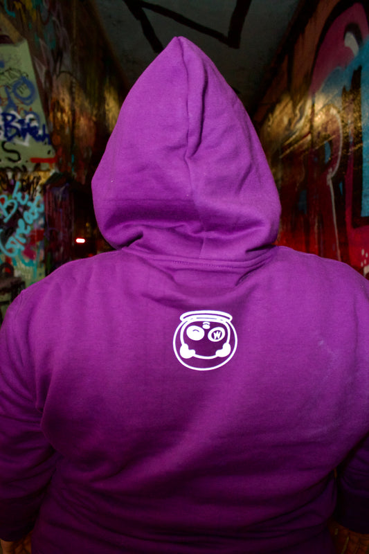 Purple OG Space Panda Hoodie